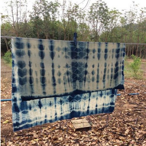 Indigo Tie & Dye with Kids