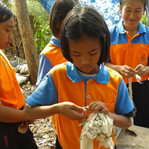 Indigo Tie & Dye with Kids