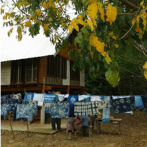 Indigo Tie & Dye with Kids