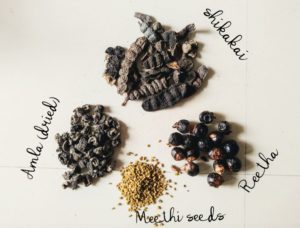 No-Poo Method herbal Ingredeints